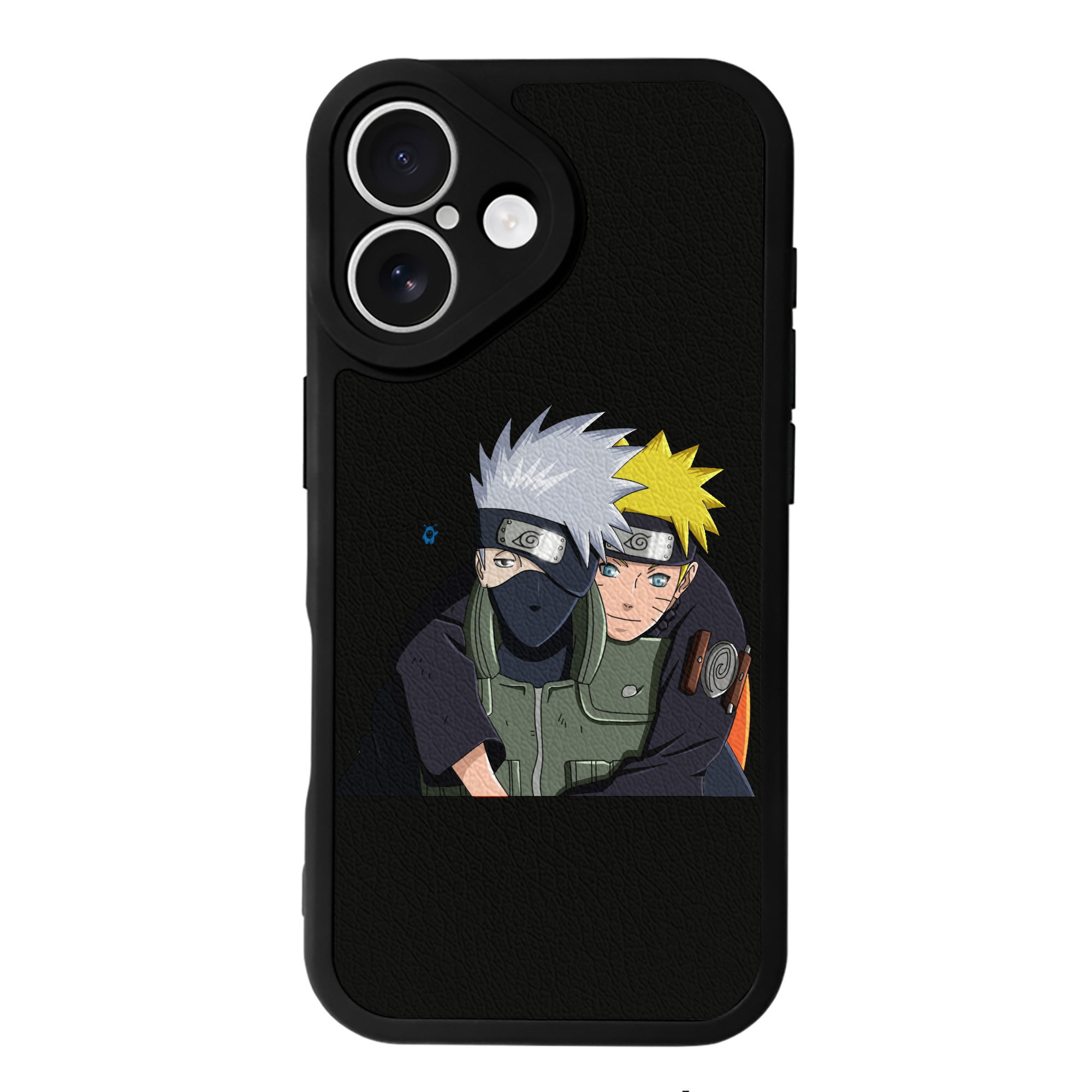 （画像用） NARUTO -ナルト- はたけ カカシ Hatake Kakashi 【iPhone 16シリーズ対応】シリコンスマホケース（レザー調） 材質：シリコン